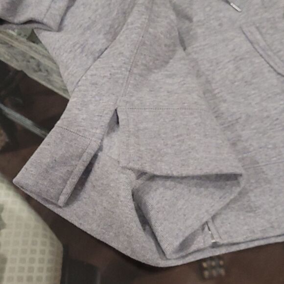 RALPH Lauren Zip Up Sweater with Embroidered Logo & Hood - Picture 6 of 8